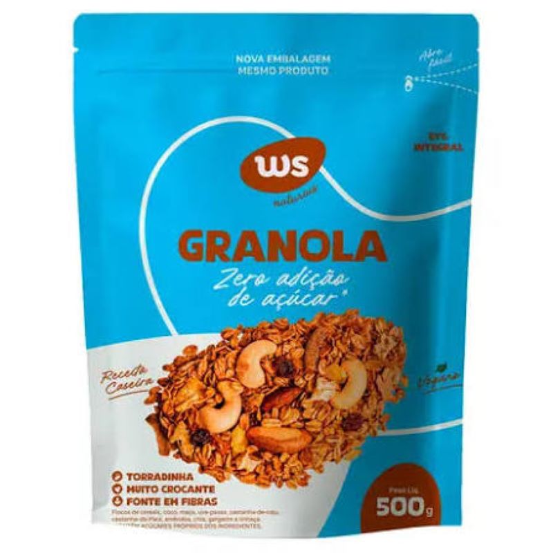 Granola Zero Açúcar Ws 500g